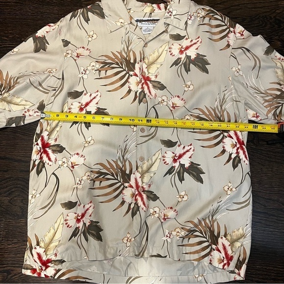 Men’s | Honolulu Lulu Floral Silk Button Down | XL - Picture 4 of 6